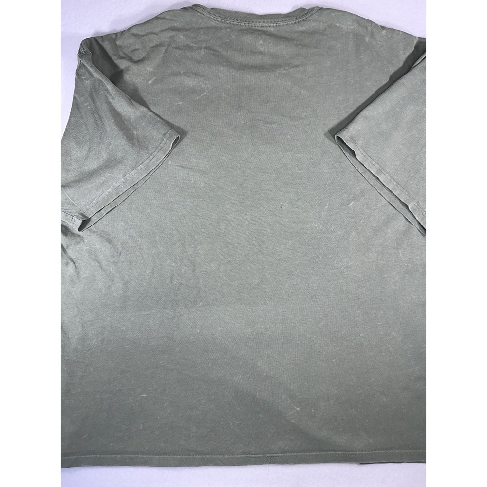 Nike Sportswear Max90 Mens 3XL Loose Fit Shirt Oil Green Premium Essentials Tee - Picture 9 of 11